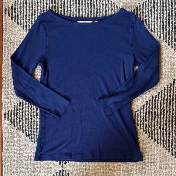 Vineyard Vines Tops - Vineyard Vines Navy Blue Long Sleeve Tee